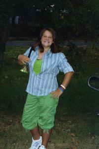 Kelsey First Day of School